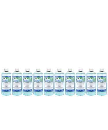 Claudius Showergel Blue Lotus 10 x 1 liter with cap transparent