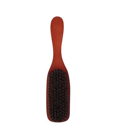 Wild Boar Brass Brush for Men | Professional Beard & Mustache Grooming Tool | Barber Salon Essential - Buy Online on GoSupps.com