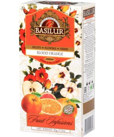 Fruit Infusion - Blood Orange Tea x (4) - 25 Bags Per Box - Traditional Herbal Tea - Buy Online on GoSupps.com