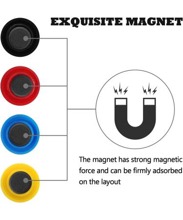 LEAP Magnetic Coaching Board Kit with Marker Pen & 27 Magnets | Basketball & Soccer Tactical Clipboard - Buy Online on GoSupps.com