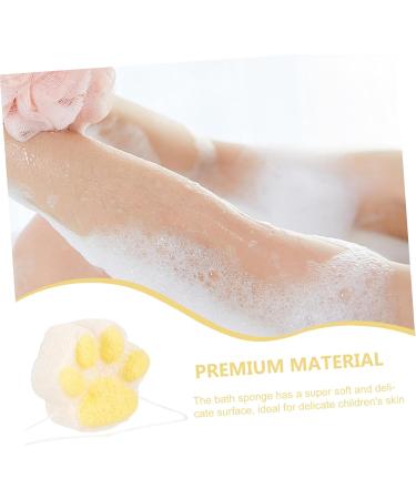 Housoutil 5pcs Children's Bath Sponge Set - Soft Shower Back Scrubber for Kids - Gentle Skin Cleaning Tool - Ideal Bath Ball & Body Scrubber - Buy Online on GoSupps.com