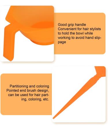 Hair Dye Color Brush and Bowl Set Hair Color Brush Mixing Bowl Kit for Hair Tint Dying Coloring Applicator - Buy Online on GoSupps.com