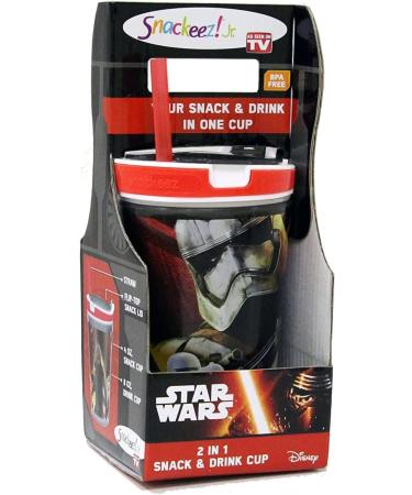Snackeez Jr 2-in-1 Snack & Drink Cup - Star Wars 7 Movie Edition (STORMTROOPER) - Multicolor - 1 Count - Buy Online on GoSupps.com