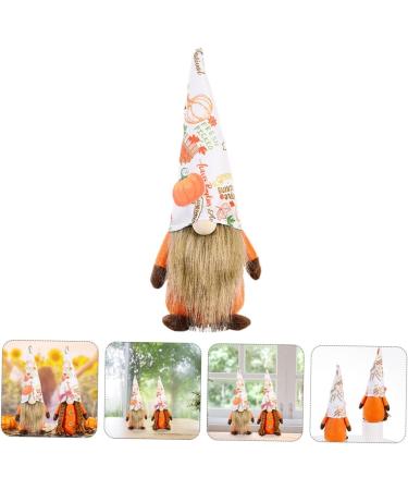 Cabilock Gnome Swedish 1pc Harvest Faceless Doll Decor Halloween Gnome Ornaments Plushie Faceless Gnome Doll Window Reward Assorted Color 1 28x7x6cm - Buy Online on GoSupps.com