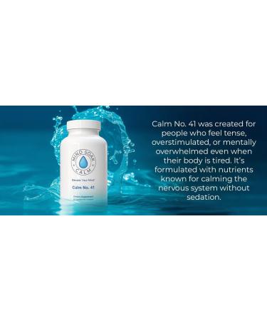 Mind Soak No. 41 Calm Stress Relief and Relaxation Supplement Vegan Non-GMO 90 Capsules Made in Canada - Buy Online on GoSupps.com