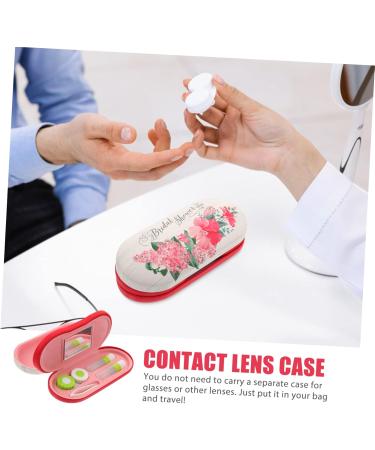 Buy Solustrie Double-Layer 2-in-1 Glasses Case for Kids - Stylish Sunglasses Travel Accessory with Mirror Film - Buy Online on GoSupps.com