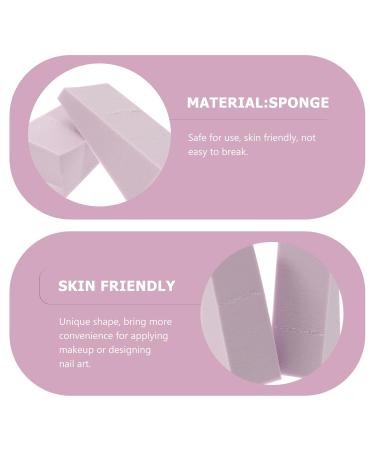 Buy MAGICLULU 120 Pcs Nail Gradient Sponge Wedges - Ideal for Nail Art & Eye Shadow Makeup - Mini Purple Nail Polish Accessories - Buy Online on GoSupps.com