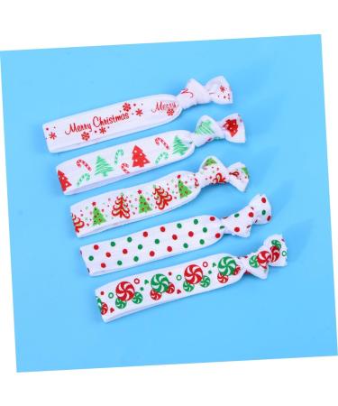 Beaupretty Ring hair ribbons for girls scrunchies for girls hair bands for women's hair girl hair tie hair rope elastic hair tie Christmas hair tie stretch hair ring headband Miss Rope - Buy Online on GoSupps.com