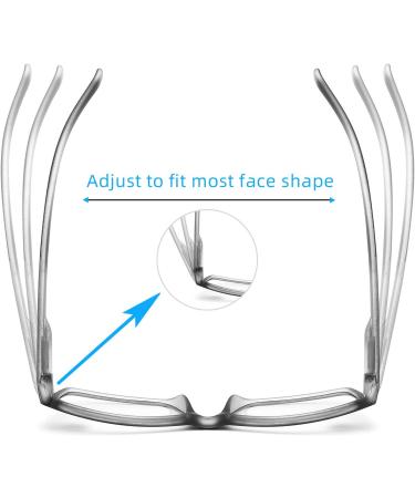Blue Light Blocking Reading Glasses 4 Pack - Anti Glare Computer Readers for Women Men - UV Ray Filter Eyeglasses +2.50 Diopters - Buy Online on GoSupps.com