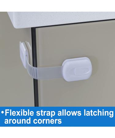 12 Pack Buumook Multi-Use Cabinet Locks for Babies - Child Proof Cabinet Latches - Baby Proofing Safety Straps for Fridge  Drawers  Dishwasher  Toilet 12 Count (Pack of 1) - Buy Online on GoSupps.com