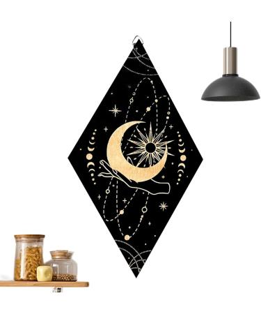 Holdes Pendulum Divination Board - Wooden Fortune Telling | Wicca Metaphysical Message & Decision Making Decor - Buy Online on GoSupps.com