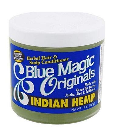 Blue Magic Indian Hemp Conditioner  12 Ounce (BLMIND)