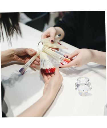 Ipetboom 1pc Nail Art Crystal Cup Monomer for Acrylic Nails Clear Matte Nail Polish Gel Nail Polish Glass Container with Lid Clear Tumbler Nail Crystal Bowl White Crystal Plate Cup Liquid - Buy Online on GoSupps.com