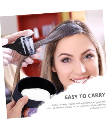 Housoutil 5pi ces Bols De M lange Pour Coloration De Cheveux Professionnels Accessoire Salon Coiffure Bol R utilisable Et Facile Nettoyer Pour M lange De Teintures Et Couleurs Usage Salon - Buy Online on GoSupps.com