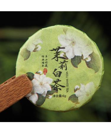 HQZM Yunnan Jasmine Old Boom White Thee Collied Cakes 500g 1764oz Geury White Thee Met Bloemen charms - Buy Online on GoSupps.com