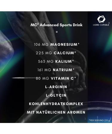 More Capable Advanced Sports Drink | Electrolyte Powder with Carbohydrate Complex 4 Electrolytes & Amino Acids - Pomegranate Berry Flavor for Enhanced Hydration - Buy Online on GoSupps.com