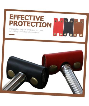 Adocarn 3-Piece Razor Accessories Set | Long-Lasting Shell Covers & Storage Case for Safe Manual Shaving | International Shipping Available - Buy Online on GoSupps.com