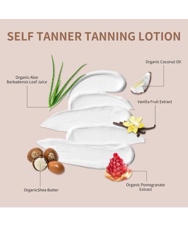 Starryl Selftanning cream for face and body Self Tan Express Bronzing selftanning lotion 120 ml - Buy Online on GoSupps.com