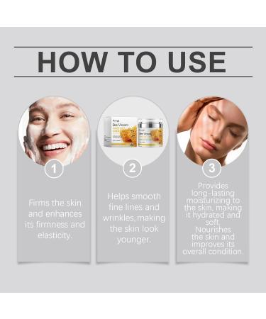 Grospe Bee Venom Cream Bee Venom Face Lift Cream with Airless Pump - Wrinkle Removal & Firming Moisturizing Lifting & Recovery - for All Skin Types - 1.76 Oz - Buy Online on GoSupps.com