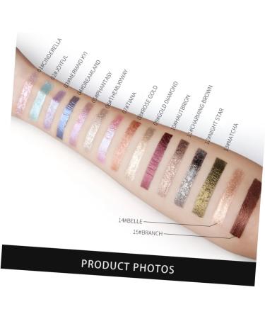 Beavorty 2 Pcs Eyeshadow Matte Shimmer Eyeliners Keychain Essential Oil Roller Eye Makeup Eye Shadow Liquid 1 count (Pack of 1) As Shownx2pcs - Buy Online on GoSupps.com