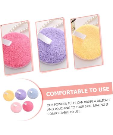 5pcs Round Cleansing Pads Puff Cosmetics Pad Girl Cosmetic Tool Woman Makeup Accessory Face Washing Pad Small Makeup Pad Makeup Tool Girl Makeup Pad Simple Rounded Makeup Pad/2071 12x12cm - Buy Online on GoSupps.com