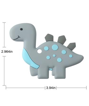 PandaEar Baby Dinosaur Teether Toy | Soothing Massaging Relief for Gums | BPA-Free Soft Silicone for Healthy Oral Development | Natural Organic Teething Aid for Babies, Toddlers, Infants - Buy Online on GoSupps.com