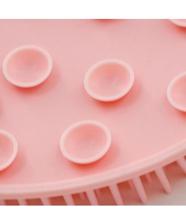 Premium Foot Scrubber for Shower - Non-Slip Suction Cup Cleaning Brush for Smoothing & Massaging - Pink - Buy Online on GoSupps.com