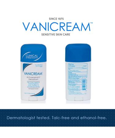 Vanicream Fragrance-Free Anti-PerspirantDeodorant for Sensitive Skin - 2.25 oz - Buy Online on GoSupps.com
