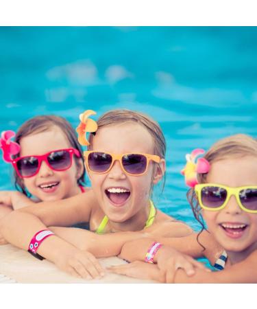 Weddhuis 12-Piece Emergency Bracelet Set for Kids Waterproof ID Bracelets for Boys Girls & Toddlers with Marker Pen Ideal SOS Safety Bracelets - Buy Online on GoSupps.com