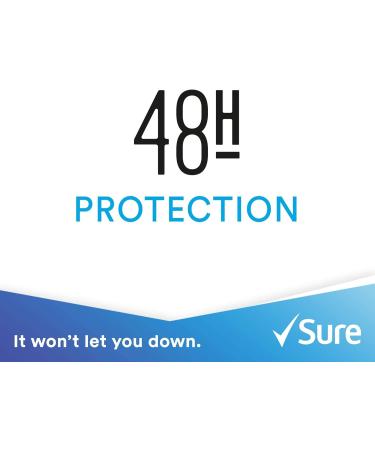 Sure Maximum Protection Sport Strength Anti-perspirant Cream Stick pack of 6 96h protection anti-perspirant deodorant for 3x stronger* sweat protection 45 ml 45 ml (Pack of 6) Sport Strength - Buy Online on GoSupps.com