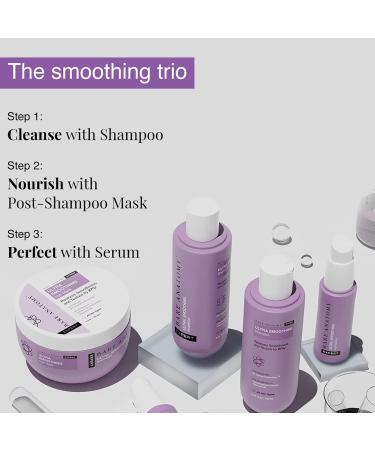 Bare Anatomy Ultra Smoothing Hair Mask | Reduce Frizz & Restore Smoothness | SLS & Paraben Free | 250gm | Ideal for All Hair Types - Buy Online on GoSupps.com