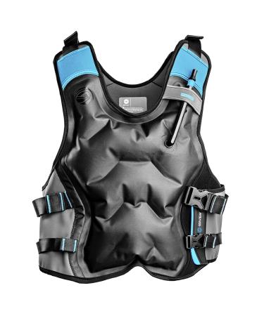 Seaview Palawan Inflatable Snorkel Vest - Premium Snorkel Jacket for Adults. Balanced Flotation, Secure Lock and Comfort Fit. for Snorkeling, Paddle-Boarding and Other Low Impact Water Sports. Large Black