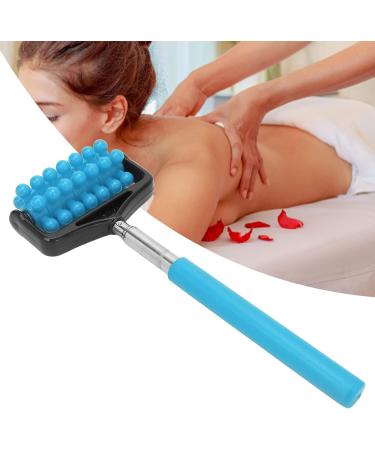 T-Shaped Massage Scooters Manual Body Rollers for Muscle Relief | Deep Tissue Trigger Point Massager Sky Blue - Buy Online on GoSupps.com