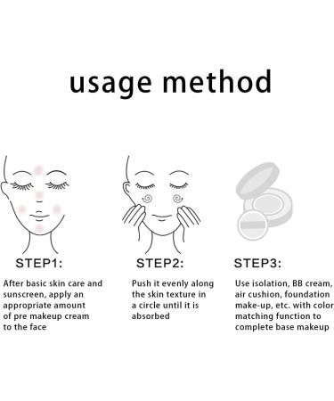 Smooth Shrinkage Pores Cream Gel Pore Primer Gel Cream Invisible Pore Face Primer Gel Cream Long-Lasting Makeup with Moisturizing and Brightening Effects (3PC) - Buy Online on GoSupps.com