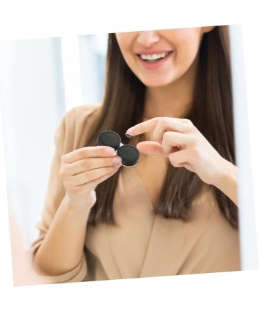 Solustrie Portable Travel Contact Lens Case - Compact Carrier Bag & Holder for Easy Lens Storage | Ideal for International Shipping - Buy Online on GoSupps.com