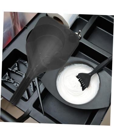 2pcs Hair Mask Hairspray Masks Hair Sprays Cover Barber Mask Haircut Mask Hair Spray Protective Haircut Mask Protector Black Plastic - Buy Online on GoSupps.com