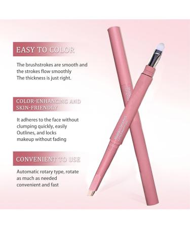  Byeaon Eyebrow Pencils for Women - Double Ended Eyebrow Pencil | Angled Tip Applicator for Makeup Work Party Beauty Woman Beginner Social Girl - Buy Online on GoSupps.com