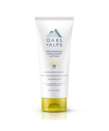 Oars + Alps 100% Mineral Sunscreen SPF 50 Body Lotion
