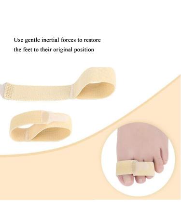 6 Pack Broken Toe Wraps & Hammer Toe Splints - Elastic Fabric Cushioned Bandages for Straightening & Protection - Buy Online on GoSupps.com