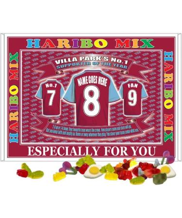 The Villa Personalised Football Shirt Gift Boxed Team-Aston Sweets - Buy Online on GoSupps.com