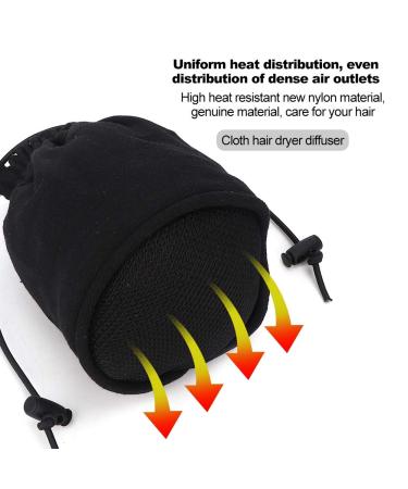 Professional Hot Sock Hair Diffuser - Cloth Hair Dryer Accessories for Perfect Drying - Buy Online on GoSupps.com
