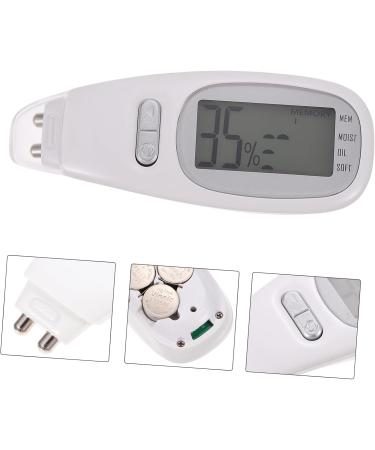 jojofuny 3 Sets Moisture Tester Skin Analyzer Skin Moisture Analyser Facial Moisture Monitor Skin Care Device Beauty Salon Supply Skin Analyser Softness Analyzer White Abs Number Sensor - Buy Online on GoSupps.com