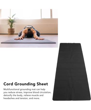 Grounding Mat for Improved Sleep & Reduced Anxiety | 180x67 cm | Negative Ion Bracelet Included - Buy Online on GoSupps.com