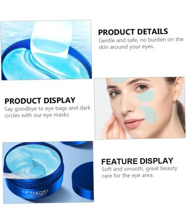 minkissy 1 Box Moisturizing Eye Mask Collagen Eye Pads Eye Mask for Wrinkles Eye Mask for Dark Circles Lip Membrane Paste Eye Dark Circles Masks Moisturizing Eye Patch Eye Skin - Buy Online on GoSupps.com