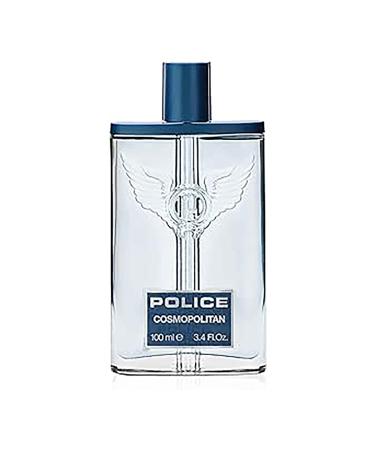 Cosmopolitan By Police - Fragrance For Men - Top Notes Of Mint And Sage - Middle Notes Of Jasmine And Nutmeg - Base Notes Of Vanilla And Sandalwood - Ideal For Socialite Occasions - 3.4 Oz EDT Spray