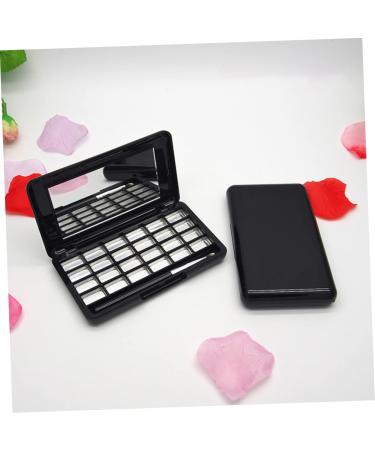 2pcs Empty 24 Color Eyeshadow Palettes - DIY Makeup Case & Lipstick Organizer for Custom Cosmetics - Buy Online on GoSupps.com