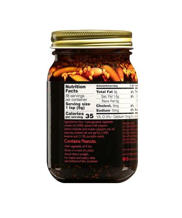 La Comandanta Salsa Macha 440g - Spicy Mexican Sauce for Authentic Flavors - Buy Online on GoSupps.com