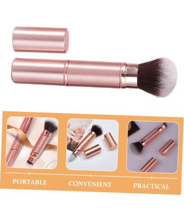 SOESFOUFU Double-ended Makeup Brush Makeup Powder Brush Loose Powder Brushes Liquid Brush Powder Blush Brush Concealer Brush Retractable Makeup Brush Travel Mix Plastic Applicator - Buy Online on GoSupps.com