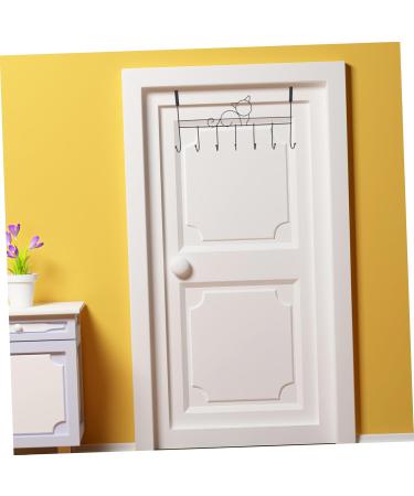 PRETYZOOM Coat Hangers Hook Wall Mount Coat Rack Door Rack Over Door Towel Rack Door Frame Back Style Hat Rack - Buy Online on GoSupps.com