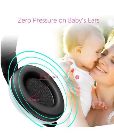 YANKUIRUI Baby Ear Defenders | Noise Cancelling Headphones for Ages 3 months to 3 Years | Adjustable Earmuffs for Fireworks, Concerts, Cinemas | White - Buy Online on GoSupps.com